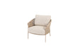 Florence living chair latte Taste by 4 Seasons Outdoor