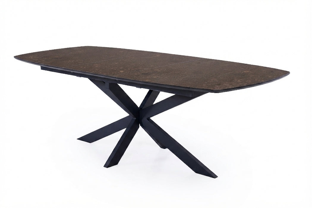 Bronze HPL uitschuiftafel - Mira