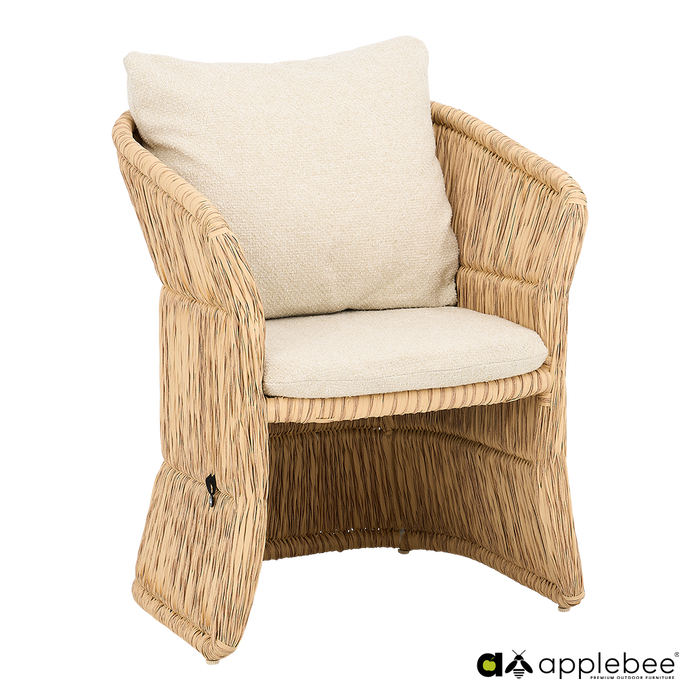 Dining set Melville tafel met Gili stoelen - Apple Bee