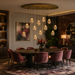 Grote luxe druppel lamp 12 lichts egg goud