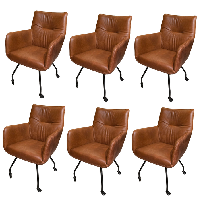 HE Design eetkamerstoel Velia – Set van 6