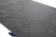 HPL uitschuifbare eettafel Caviar Silver mira