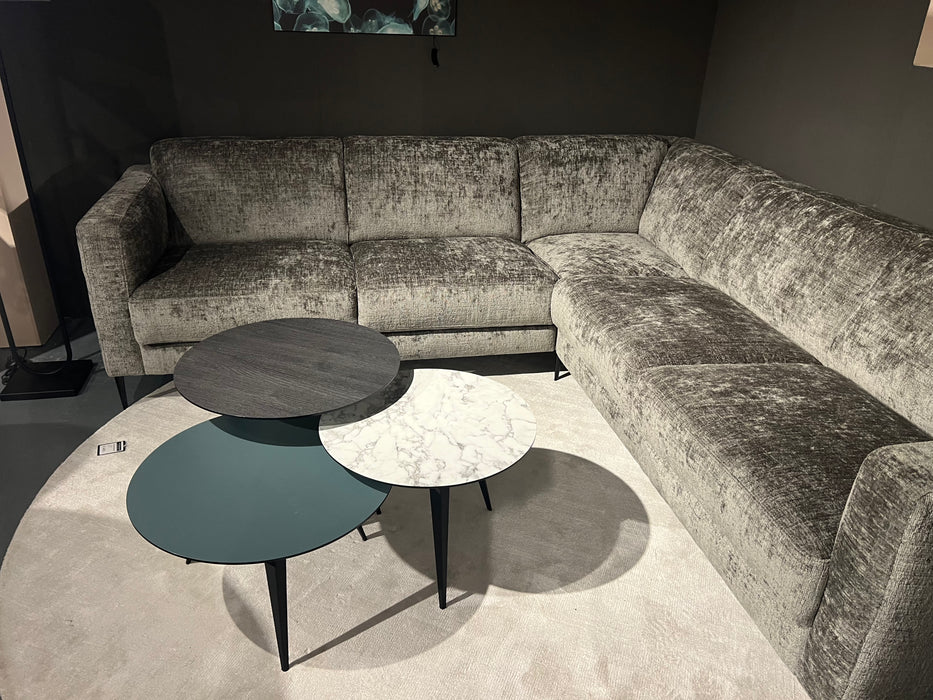 Hoek-bank-elementen-Savana-Anker-L253xB253xD88cm-zitmeubel-zilver-grijs-velvet-velours-Bilthoven-vastekussens-pootjes-zwart-sale-uitverkoop-showmodel