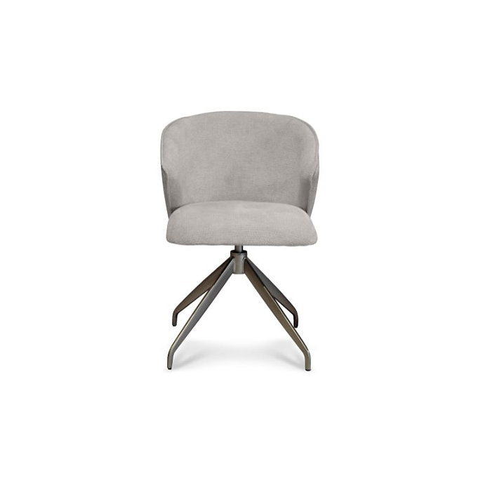 Novara draaibare Eetkamerstoel – Luxe designstoel met comfortabele kuip