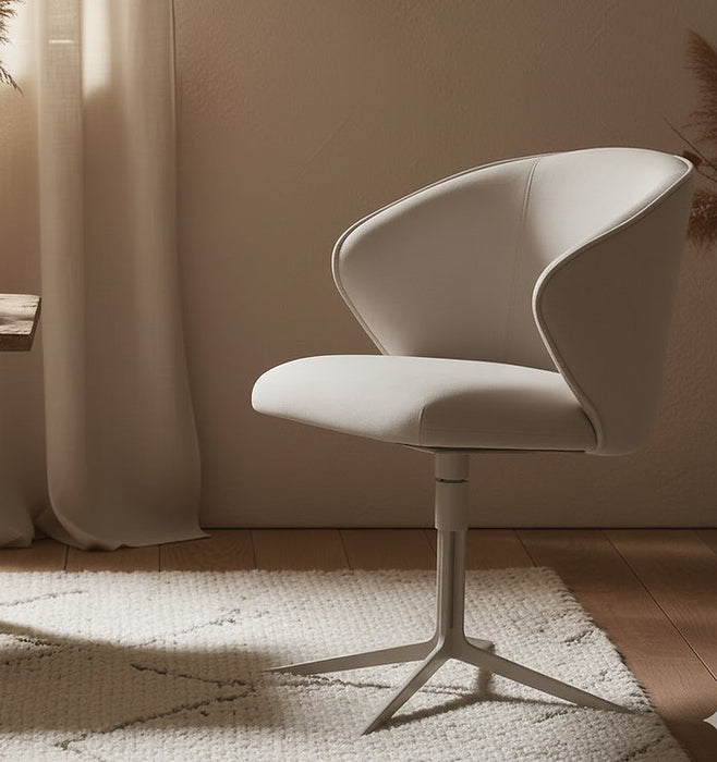 Novara draaibare Eetkamerstoel – Luxe designstoel met comfortabele kuip
