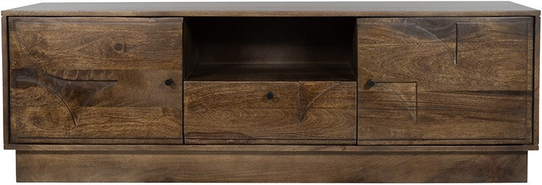TV dressoir 150 Dark Walnut - Kaapstad