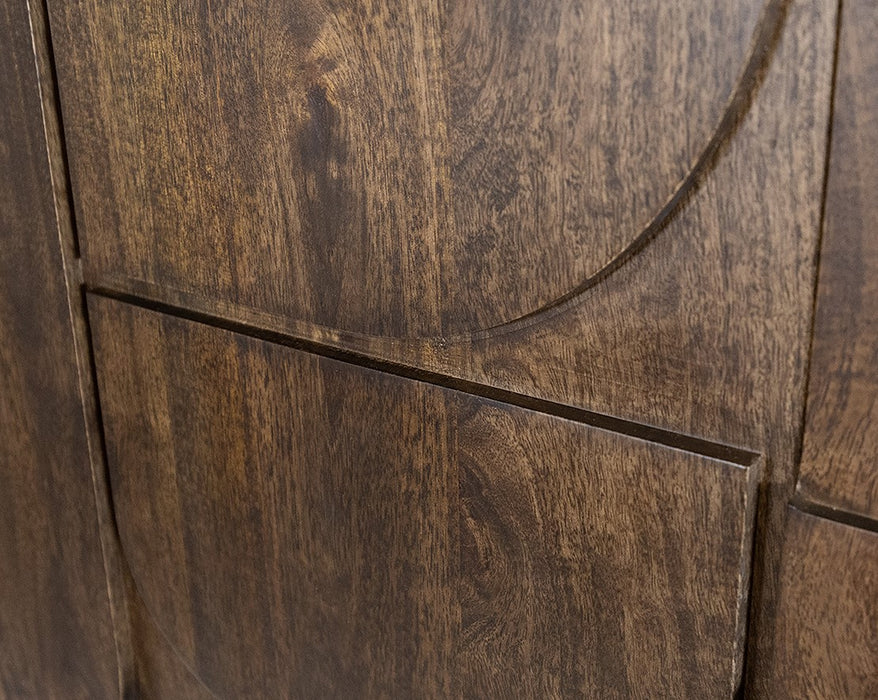 TV dressoir 150 Dark Walnut - Kaapstad