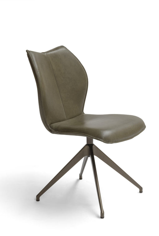 Kiq-24-eetkamerstoel-draaibaar-zonder-arm-leer-groen-breesnewworld