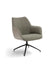 Kiq draaifauteuil stof groen leer lichtgrijs bree's new world