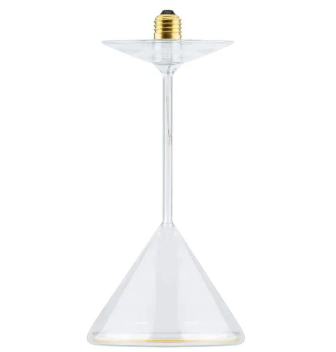 Martini fitting lamp transparant