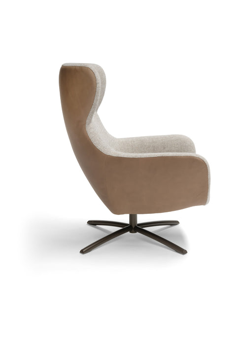 Layla design relaxstoel bree's new world draaifauteuil modern