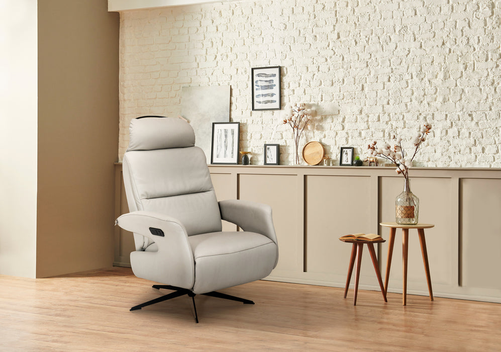 Leren elektrische relaxstoel hjort knudsen 8013