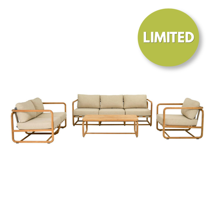 Loungeset Dolce Cotton Flower Applebee uitverkoop