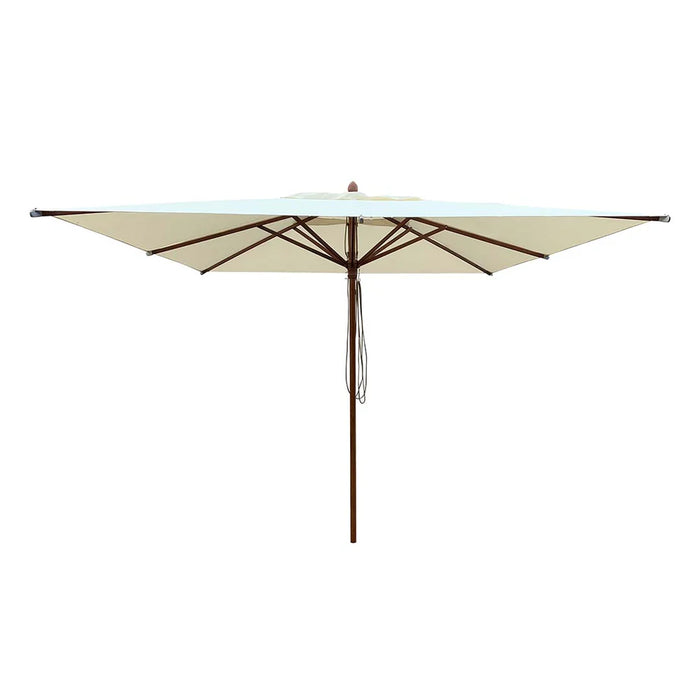 Borek parasol Lucia 300x300 ecru Van de Pol meubelen