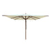 Borek parasol Lucia 300x300 ecru Van de Pol meubelen