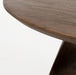 Mangohout_Bremen_salontafel_set_ Ø60, H45, Brown Walnut_organisch_Bilthoven_Modern_bruin_