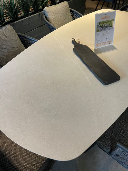 Melville tuintafel Applebee | 220x110cm | Oyster of zwart