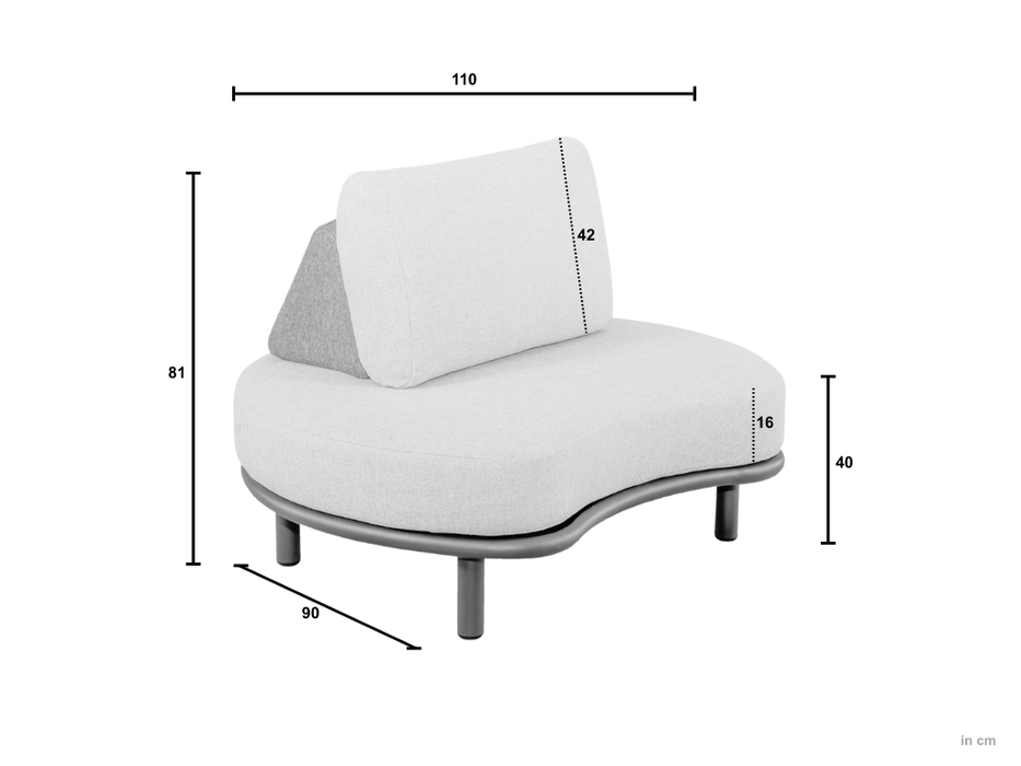 Moon Island Single Seater - Apple Bee