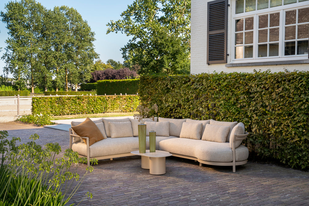 Mykonos hoekbank loungeset voor buiten 4 seasons outdoor