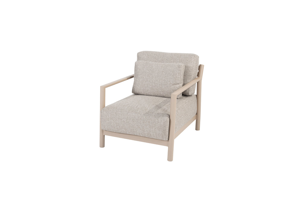 Mykonos living chair latte 4 seasons outdoor