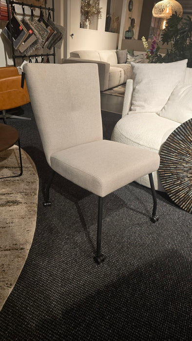 Naturel eetkamerstoel set showmodel