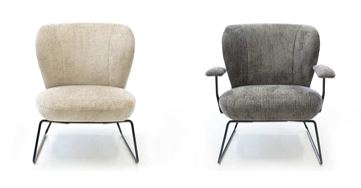 Moderne fauteuil Nicola