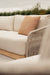 Nino 2-seat teak rope tuinbank van gescova
