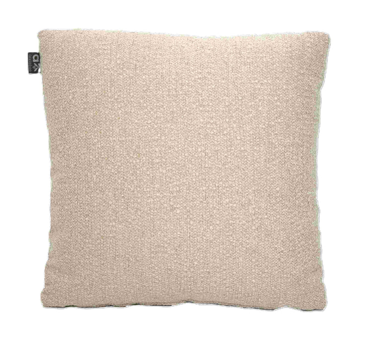 kussen zonder piping vierkant Bouclé Crème 45x45 cm all weather Apple bee