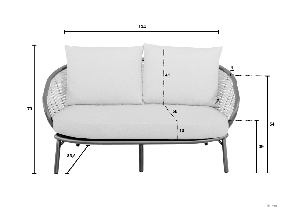 Pine key 2-zits afmetingen apple bee