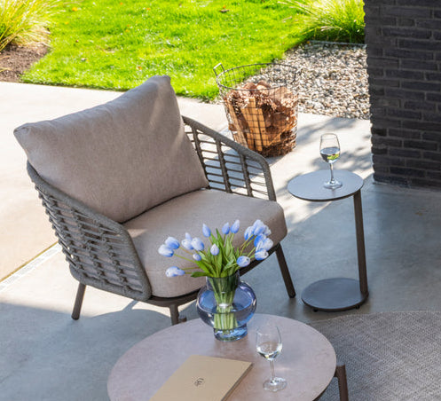 Puglia chaise longue set terre Vic banktafel voor buiten taste 4SO