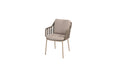 Puglia natuurlijke waterbestendige rope tuinstoel late taste by 4 seasons outdoor