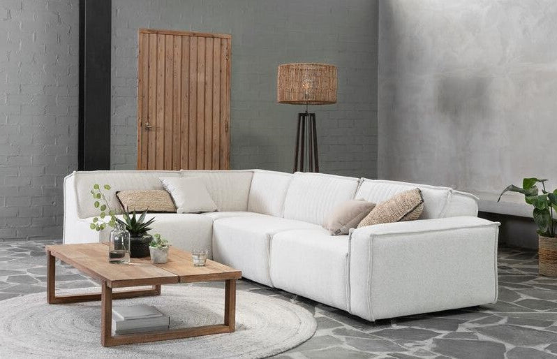 Rally elementenbank hoekbank must living Showmodel aanbieding