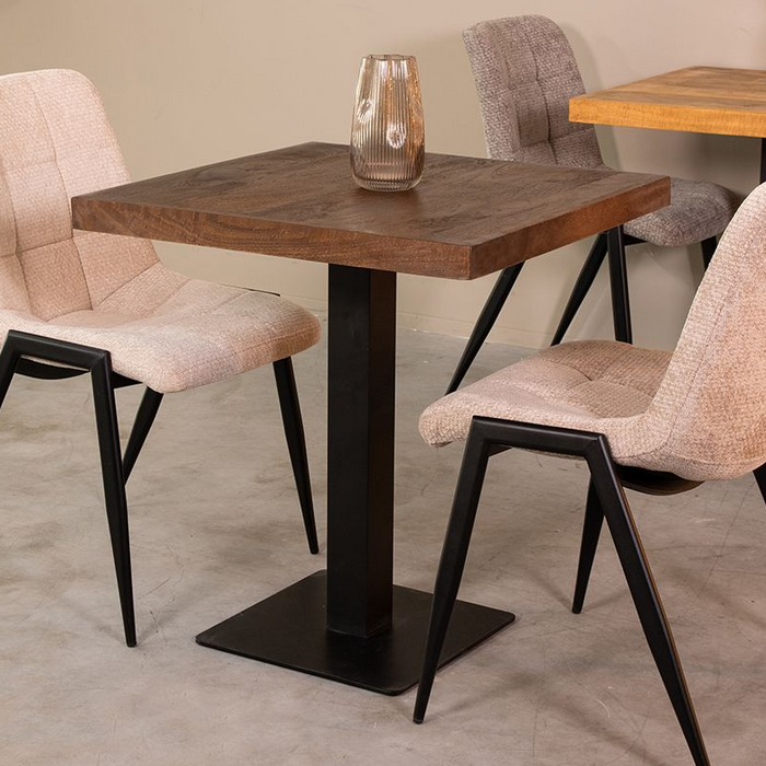 Restauranttafel vierkant 70 x70 x H76 cm