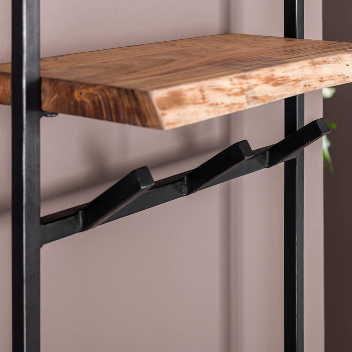 Robuste kapstok van acacia hout