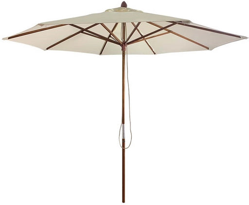 Ronde stokparasol Ø 270 Enzo Borek ecru