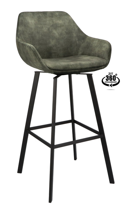 360° Draaibare hoge kuip barkruk