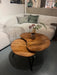 Salonset-mangohout-2delig-voorraad-hartvormig-abe-ww-wildeboer-nier-druppel-organisch-utrecht-goedkoop-salontafel-bijzettafel-45x80x56cm-Bilthoven