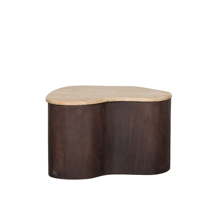 Salontafel 50 cm travertin