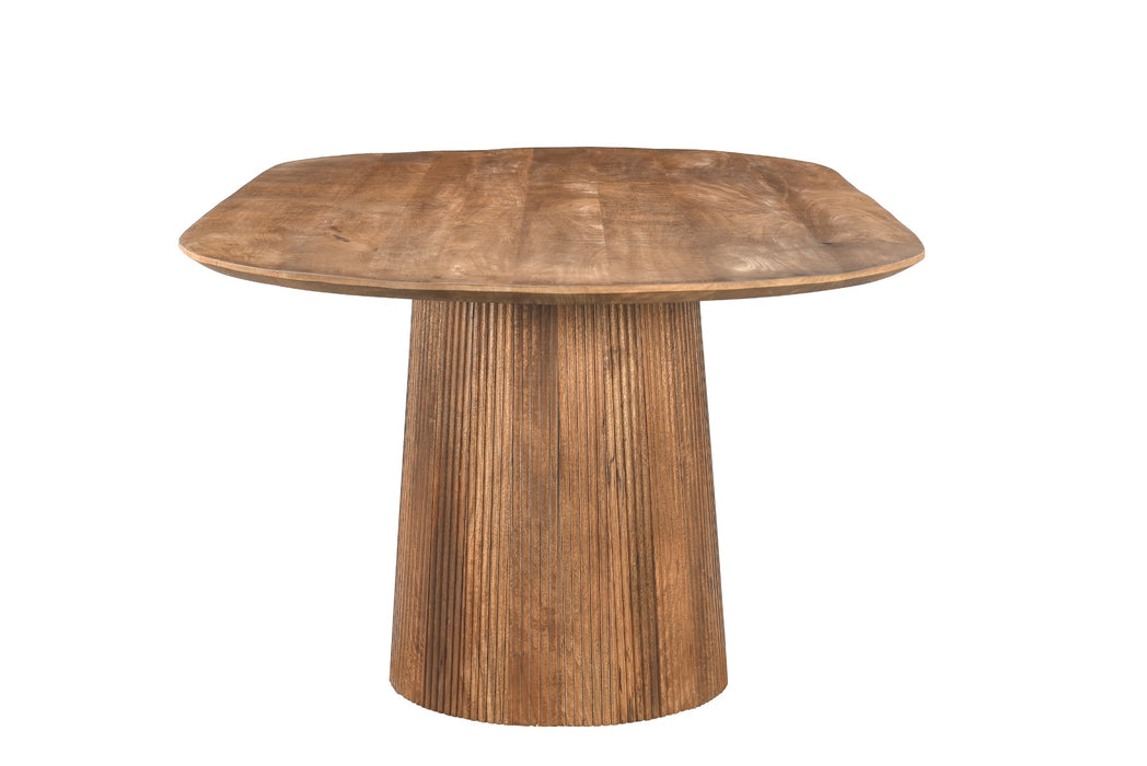 Salvator eettafel mangohout naturel kleur 200 of 230 cm