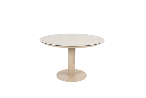  Sarah dining table latte ceramic print top 120cm
