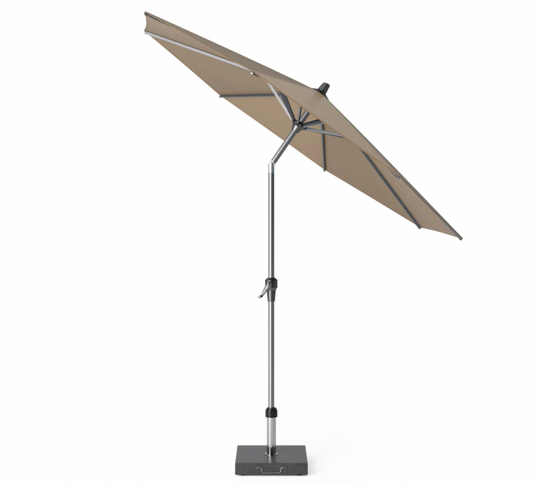 Staande stokparasol Platinum Riva taupe 3m