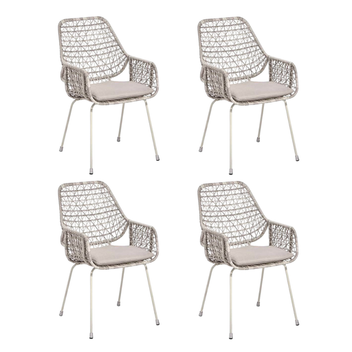 Set van 4 zara tuinstoelen uitverkoop apple bee