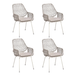 Set van 4 zara tuinstoelen uitverkoop apple bee