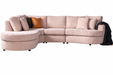 Soof-bankRond-organisch-roze