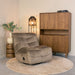 Take it easy relax fauteuil taupe naturel utrecht korting label51