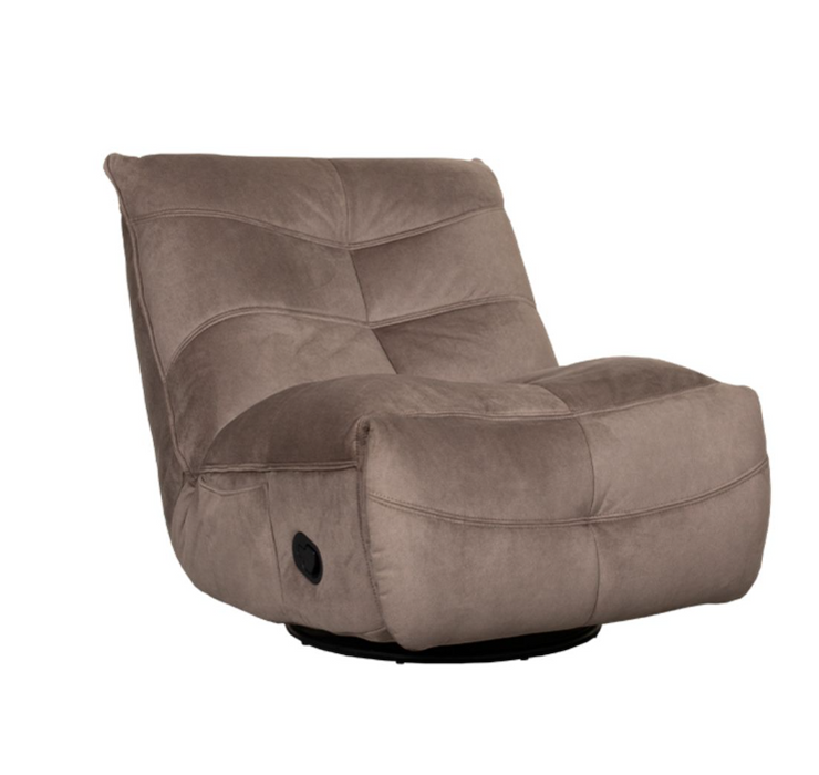 Take it easy relaxfauteuil label51 uitverkoop sale utrecht taupe modern comfy