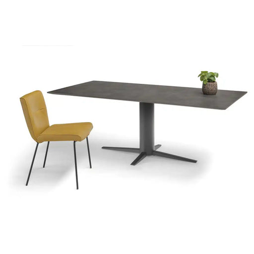 Thor rechthoekige eettafel hpl plasica agaat grijs Bree's New World