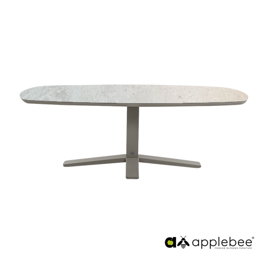 taupe tuintafel sintered stone blad zanzibar applebee