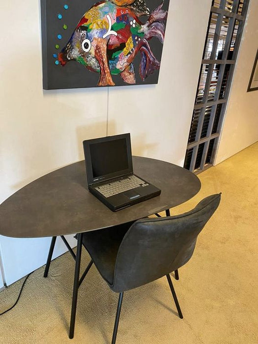 Twinny desk agaat grijs hpl plastica