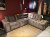 Hoekbank antraciet 272 x 224 cm